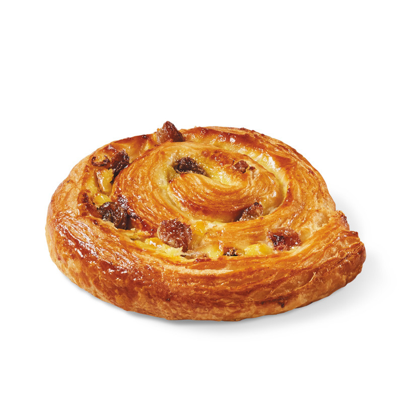 BRIDOR - VIENNESE PASTRY - PAIN AUX RAISINS - 110GM X 60 (31002) (B:8076)