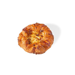 BRIDOR - VIENNESE PASTRY - VEGAN VANILLA AND HAZELNUT CROWN - 90GM X 48 (39774) (B:9510)