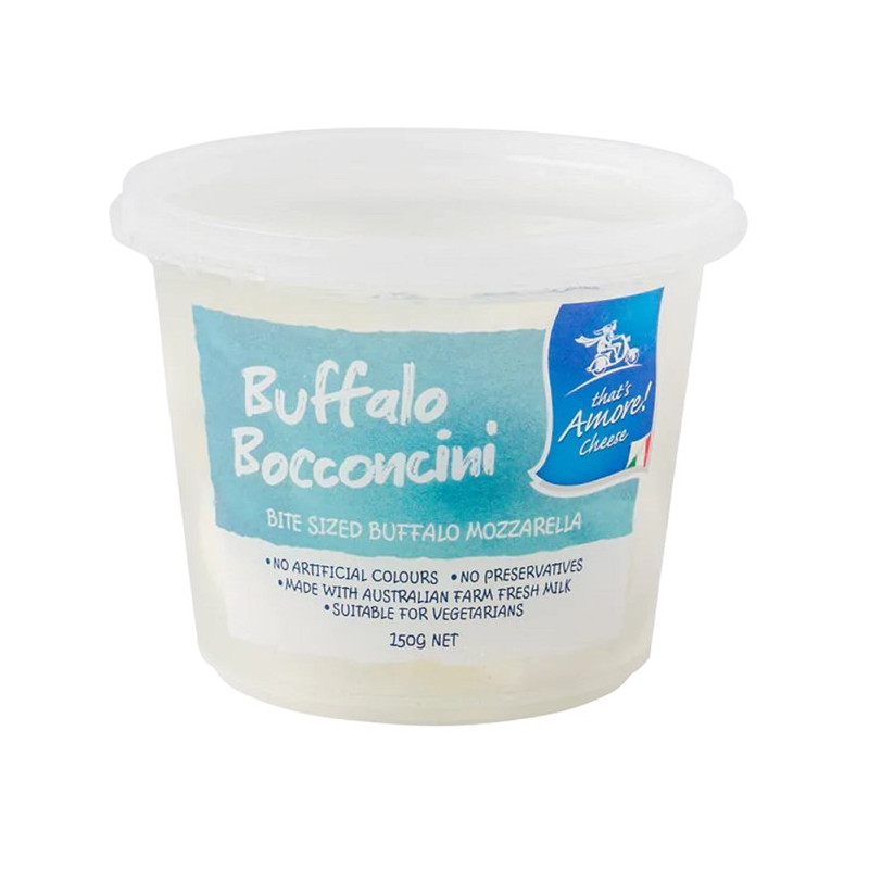 AMORE - CHEESE (C) (F) - BUFFALO BOCCONCINI (150GM) X 12 ( 10201 00150FRO)