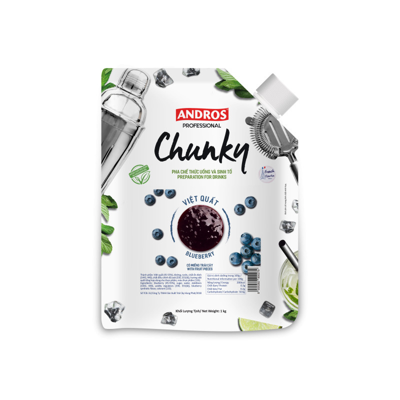 PUREE CHUNKY DOYPACK BLUEBERRY