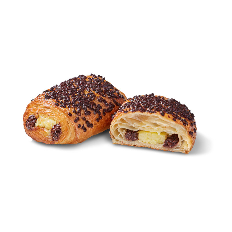 BRIDOR - VIENNESE PASTRY - TRIPLE CHOCOLATE EXTRAVAGANZA - 95GM X 60 (37745) (B:8126)