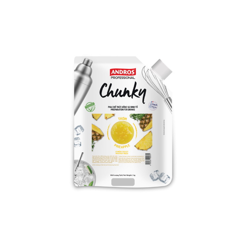 PUREE CHUNKY DOYPACK PINEAPPLE