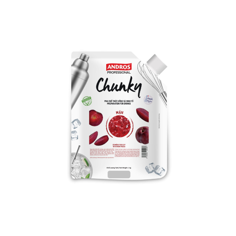 PUREE CHUNKY DOYPACK PLUM