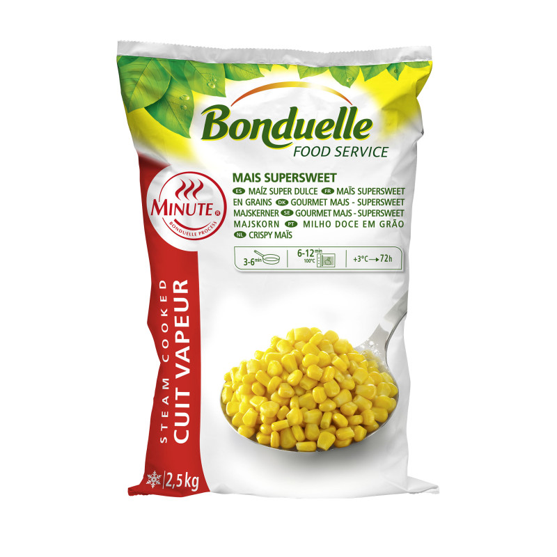 BONDUELLE FROZEN VEGE SUPER SWEET CORN KERNEL 2.5KG