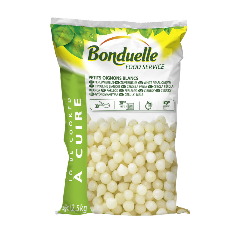 BONDUELLE FROZEN VEGE SMALL ONIONS 2.5KG