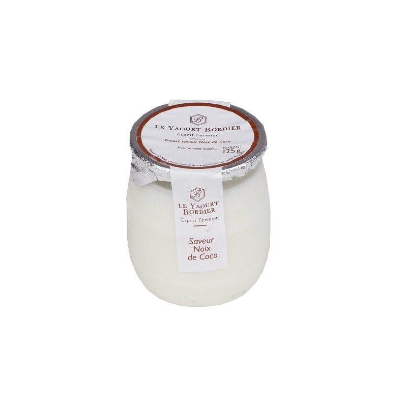 BORDIER - YOGURT 125G X 6 - COCONUT (87831) (YOG049)