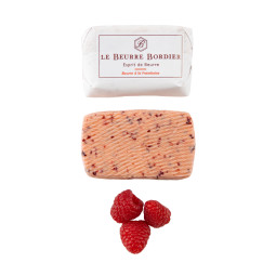 BORDIER - BUTTER 125GM - FRAMBOISE  RASPBERRY (88314)
