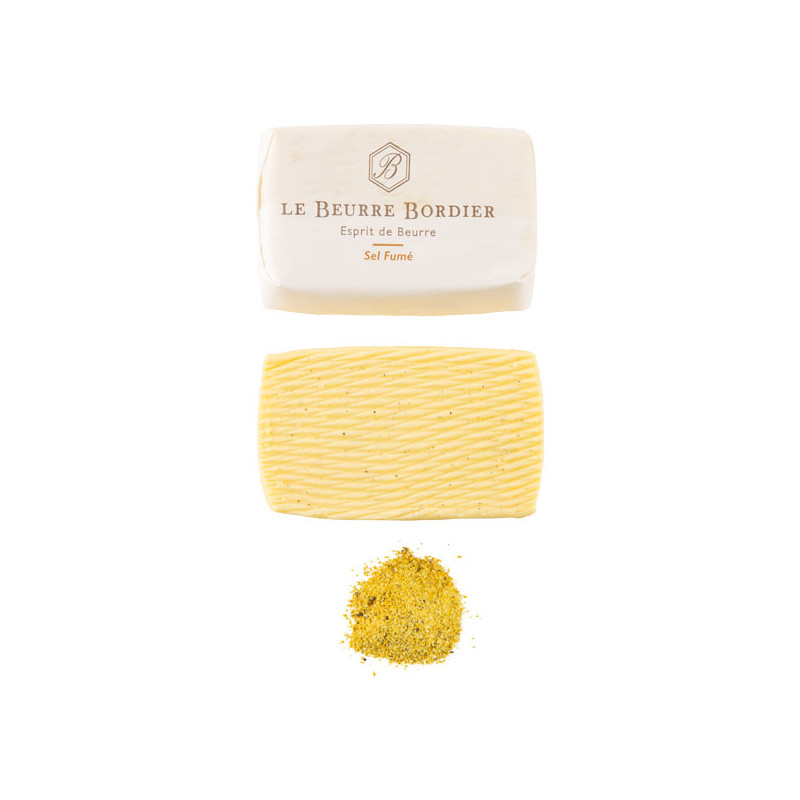 BORDIER - BUTTER 250GM - SMOKED SALT