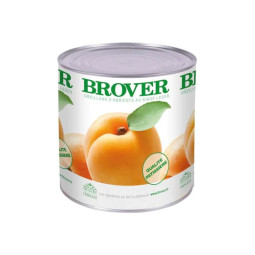 BROVER - CANNED FRUIT - APRICOT HALVED (PEELED (PRESTIGE) 820ML X 6 (00710.01) (B:9007)
