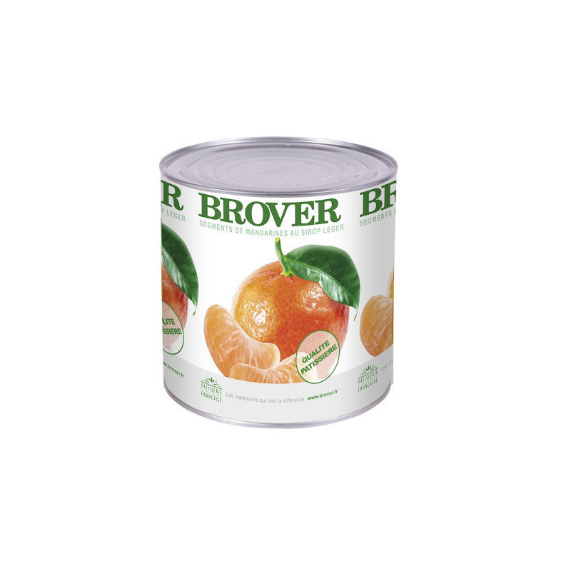BROVER - CANNED FRUIT - MANDARIN SEGMENTS 850ML X 6 (00186.01) (B:2305)