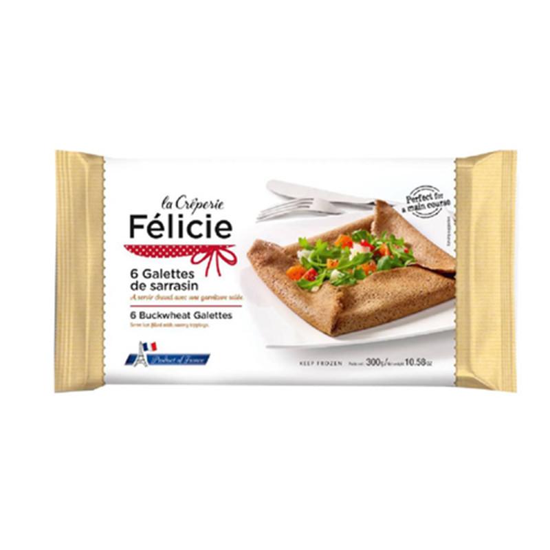 LE MONDE - FROZEN GALLETTES BUCKWHEAT 27CM (50GM) (6PCS/PKT) X 12 (5000) (B:2870)