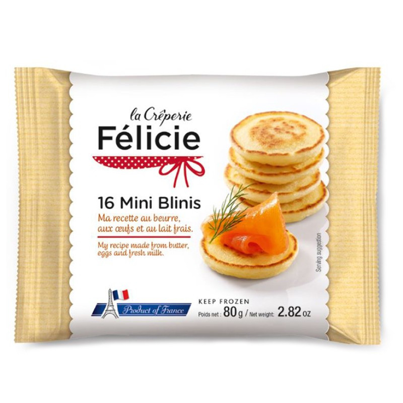 LE MONDE - FROZEN BLINIS MINI 4.5 (5GM) (16PCS/PKT) X 12 - (5004) (B:2917)