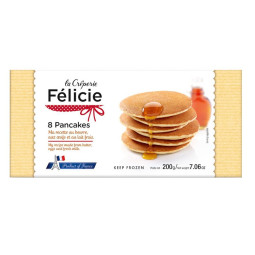 LE MONDE - FROZEN PANCAKE 9CM (25GM) (8PCS/PKT) X 8 - AMERICAN STYLE BUTTER (5003) (B:2900)