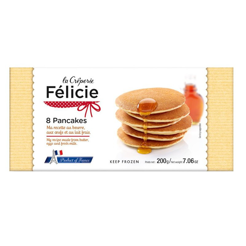 LE MONDE - FROZEN PANCAKE 9CM (25GM) (8PCS/PKT) X 8 - AMERICAN STYLE BUTTER (5003) (B:2900)