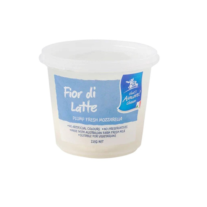 AMORE - CHEESE (C) (F) - FIOR DI LATTE (125GM) X 12 ( 10007 00125FRO)