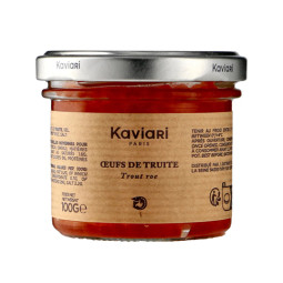 KAVIARI - ROE 100G X 12 - TROUT CAVIAR (990560) (B:0058)