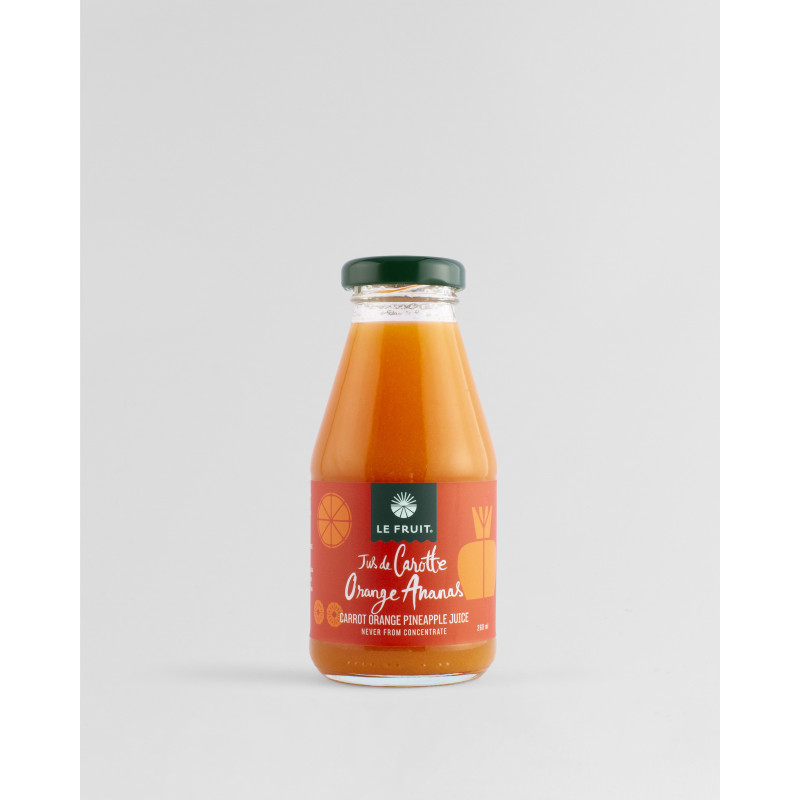 LE FRUIT - JUICE - 250ML X 12 BTL - CARROT ORANGE PINEAPPLE (B:3591)