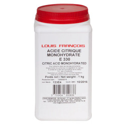 LOUIS FRANCOIS - 1KG X 12 - CITRIC ACID (106A) (B:0838)