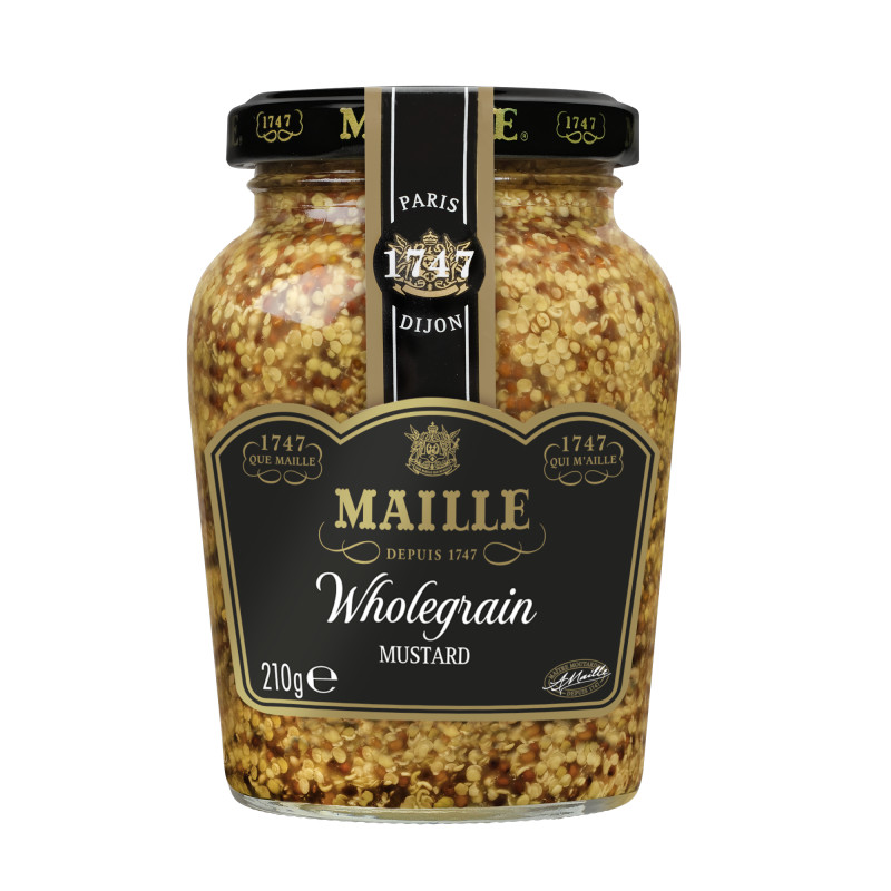 MAILLE - MUSTARD - 210GM X 6 - WHOLE GRAIN (67387738) (B:7805)