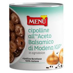 MENU - ONION BABY - CIPOLLINE IN BALSAMIC VINEGAR - 820GM X 6 (VW1X) (B:2107)