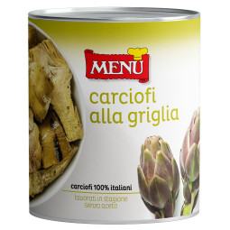 MENU - ARTICHOKE - GRILLED WITH STEM - 780GM X 6 (TO1X) (B:3107)