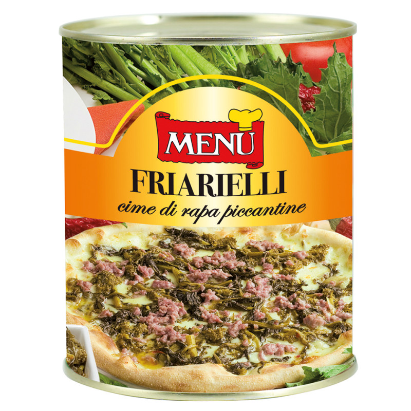 MENU - TURNIP TOPS - SPICY (FRIARIELLI) - 800GM X 6 (BJ1X) (B:8862)