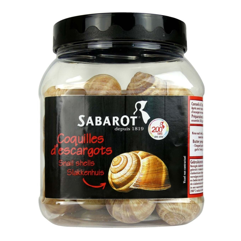 SABAROT - CANNED ESCARGOT - SHELLS (36PCS) X 12 (PF03892) (B:5609)