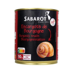 SABAROT - CANNED ESCARGOT - BOURGOGNE (VL) 8DOZ - 800GM X 6 (PF04138) (B:0006)