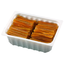 CORSIGLIA STRAIGHT CANDIED ORANGE PEEL STRIPS 7.5-8CM 1KG