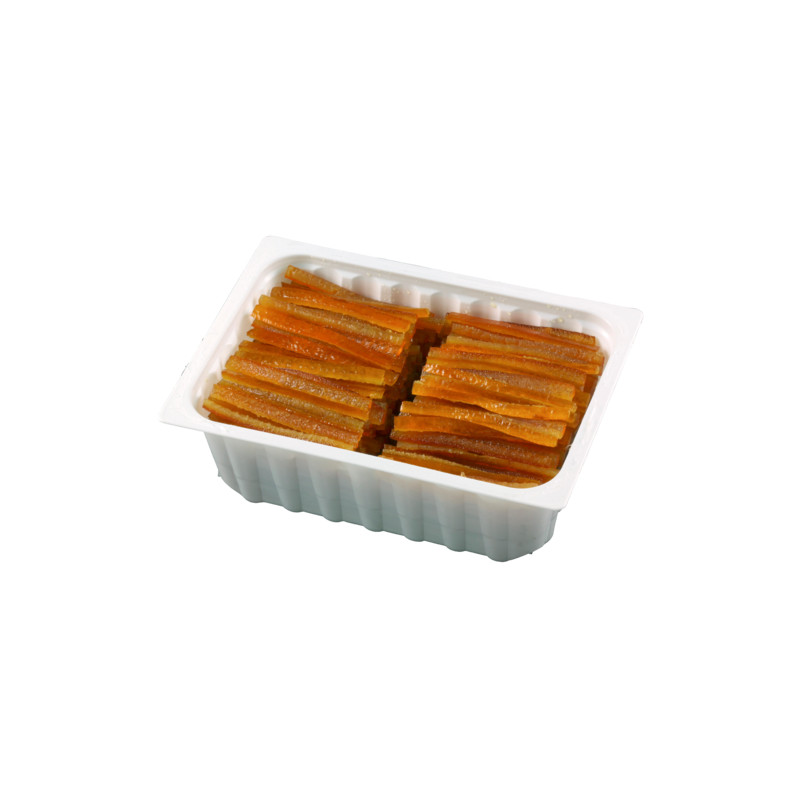CORSIGLIA STRAIGHT CANDIED ORANGE PEEL STRIPS 7.5-8CM 1KG