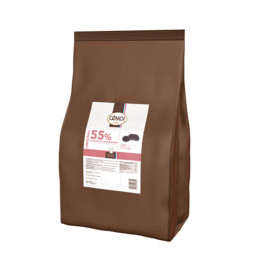 CEMOI - COUVERTURE - DARK CHOC BUTTONS (55%) 10KG X 1 (18016) (B:0105)