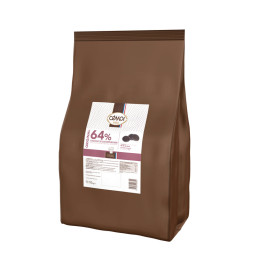 CEMOI - COUVERTURE - DARK BITTER (64%) 10KG X 1 (18017) (B:4308)