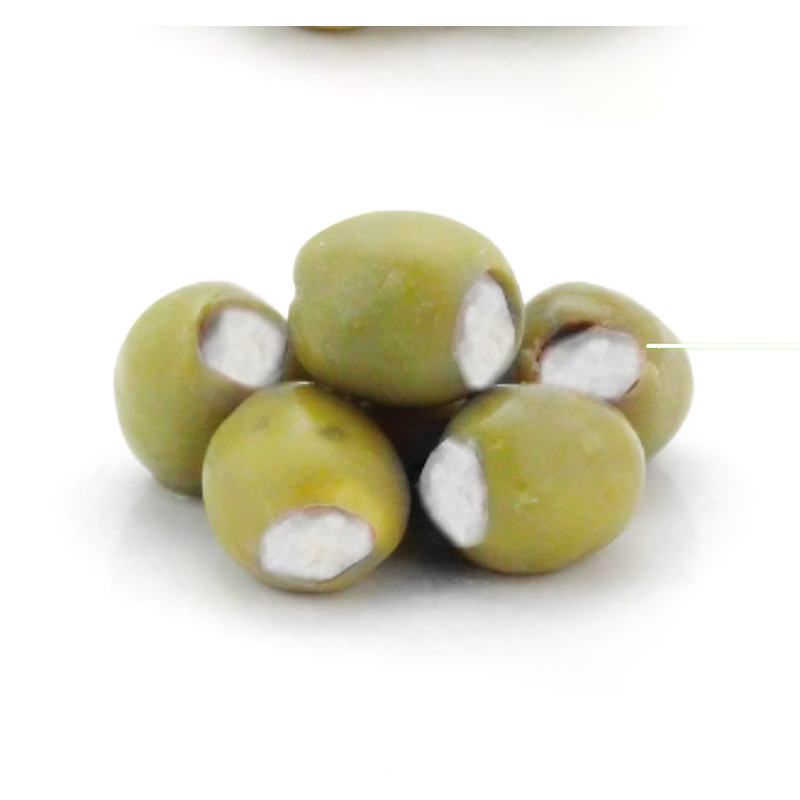 AUSFRESH - 800GM X 4 - GREEN OLIVE STUFFED W FETTA (N1000-500) (B:2270)