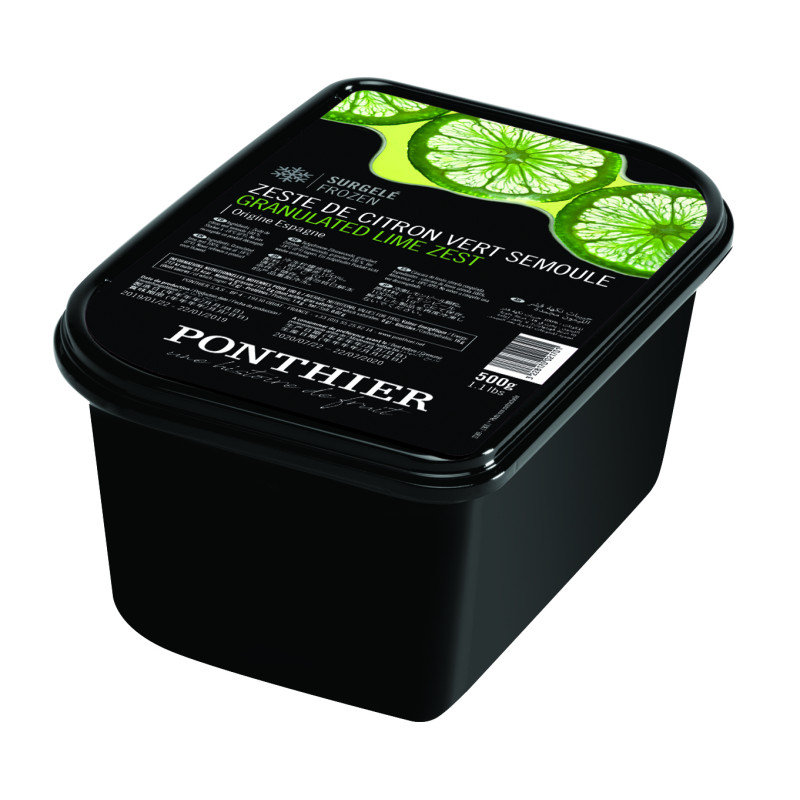 FROZEN ZEST 500G X 6 - LIME GRANULATED