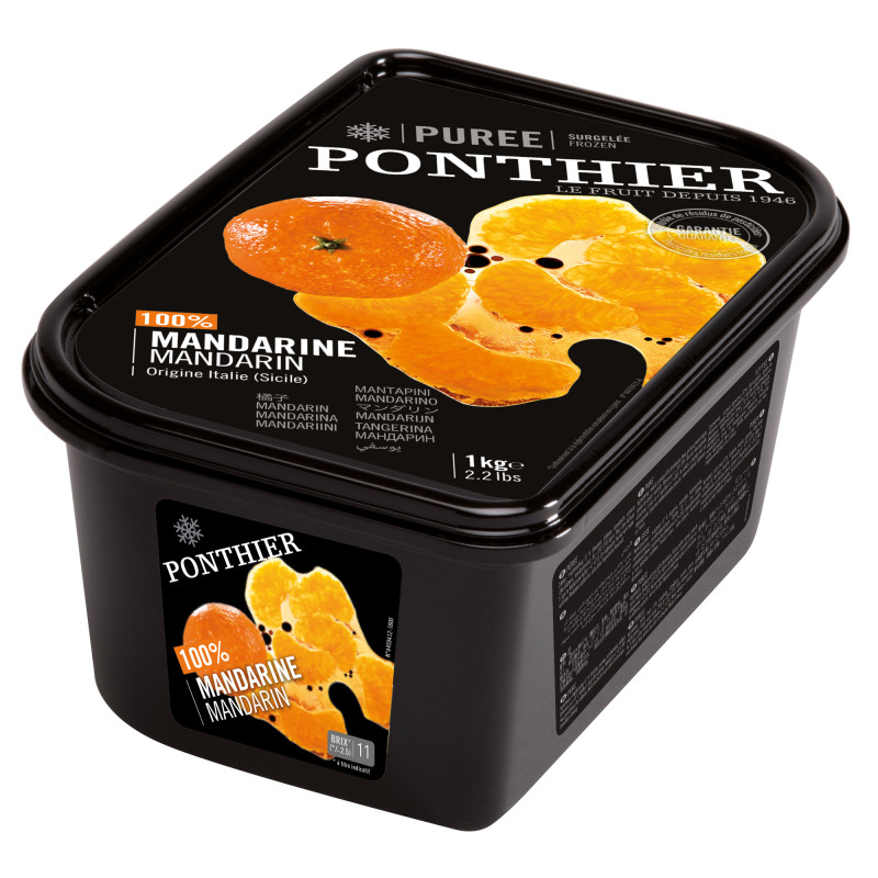 FROZEN PUREE 1KG X 6 - MANDARIN - S0%