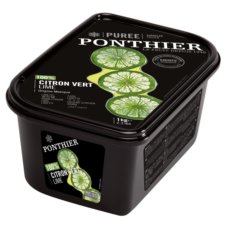 FROZEN PUREE 1KG X 6 - LIME - S0%