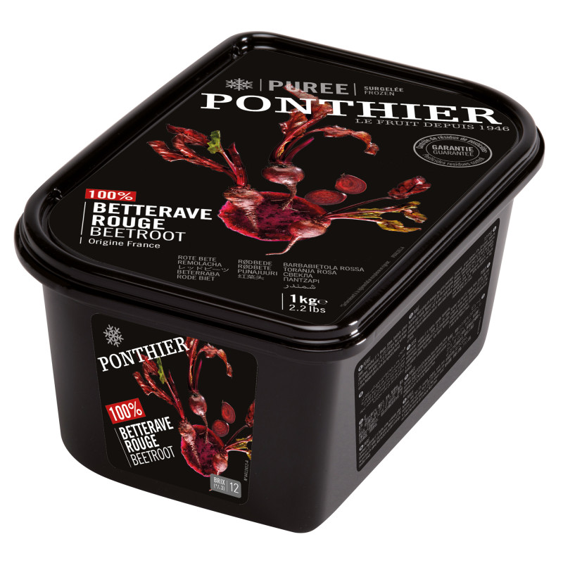 PONTHIER - FROZEN PUREE 1KG X 6 - BEETROOT - S0% (156)