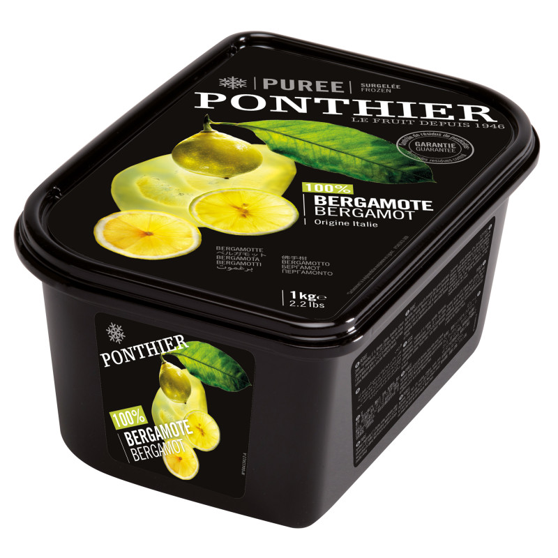 FROZEN PUREE 1KG X 6 - BERGAMOT - S0%