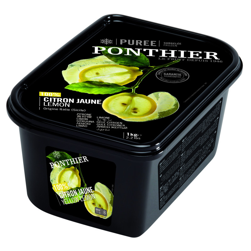 FROZEN PUREE 1KG X 6 - YELLOW LEMON - S0%